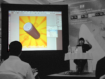 Adobe Creative Suite 3 event, Bangalore