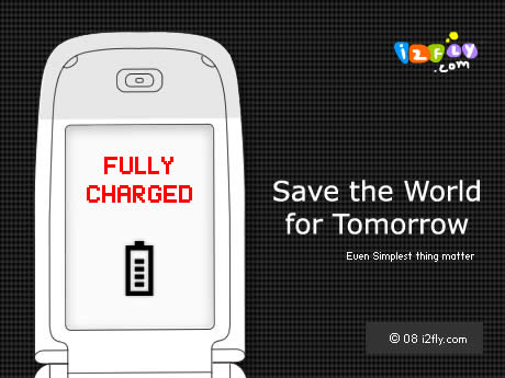 unplug your mobile- lets save the world